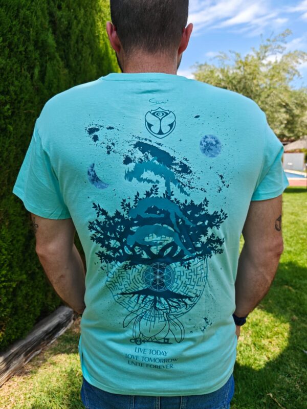 Camiseta Life Verde Turquesa - Imagen 6