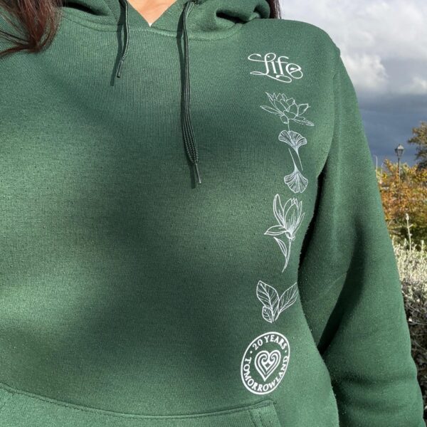 Sudadera Life Verde Oscuro - Imagen 4