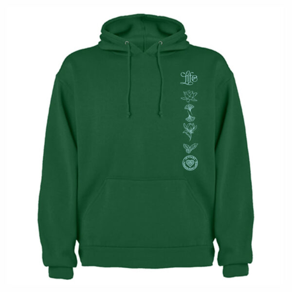 Sudadera Life Verde Oscuro