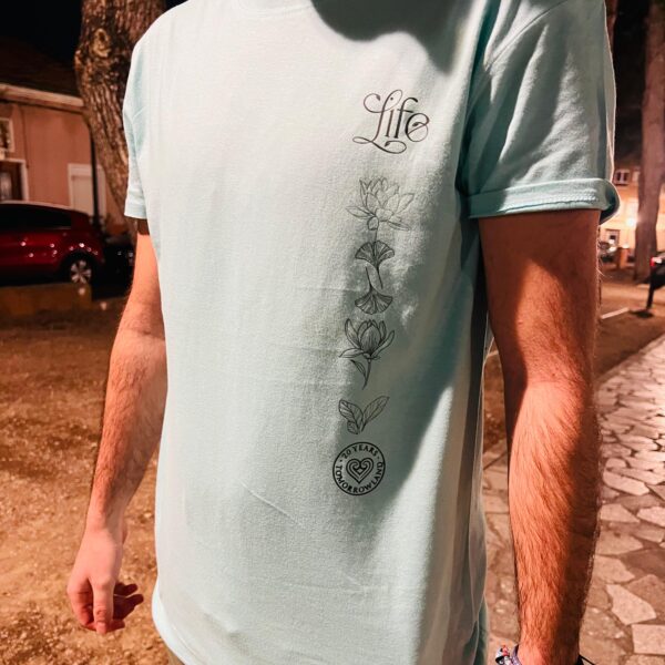 Camiseta Life Verde Turquesa - Imagen 3