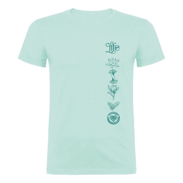 Camiseta Life Verde Turquesa - Imagen 2